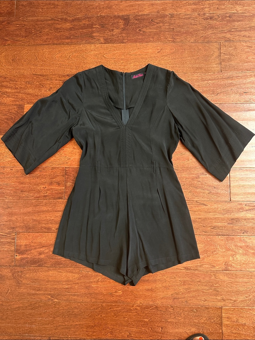 Motel Rocks Black Romper